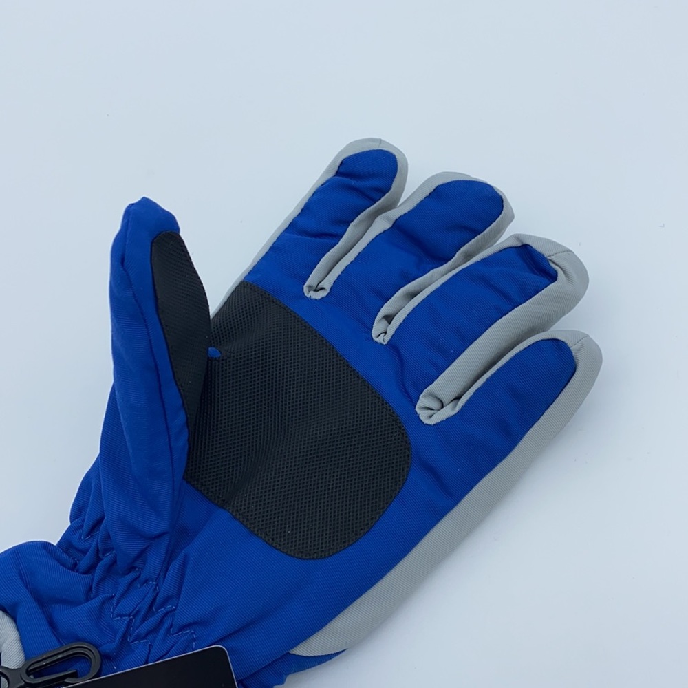 NWT BOYS NIKE THINSULATE INSULATION GLOVES SIZE 8 YOUTH BLUE GRAY - Picture 6 of 13